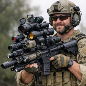 Kuukauden kysely: Toiminnallisen ammunnan tähtäimet, osa 1: LPVO ja aputähtäimet